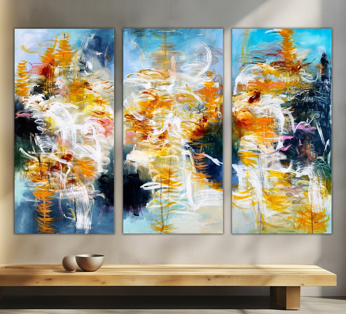  Sanctuary Rising By Andrada Anghel, 72 X 48, Artwork For Sale On Artfinder