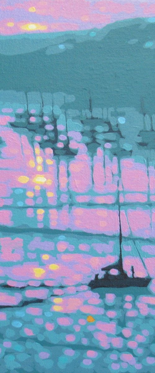 A colourful dawn by Gordon Hunt