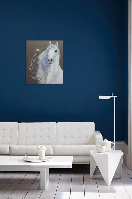 Light Horse and Butterflies.