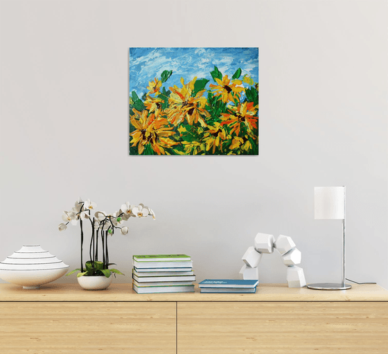 Sunflowers / Original Painting