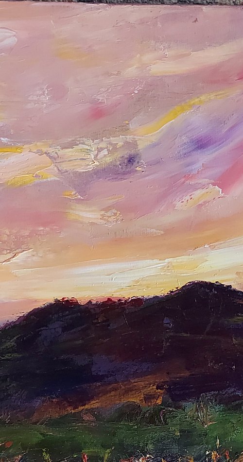 Tara Hill Sunset, Wexford Ireland by Niki Purcell