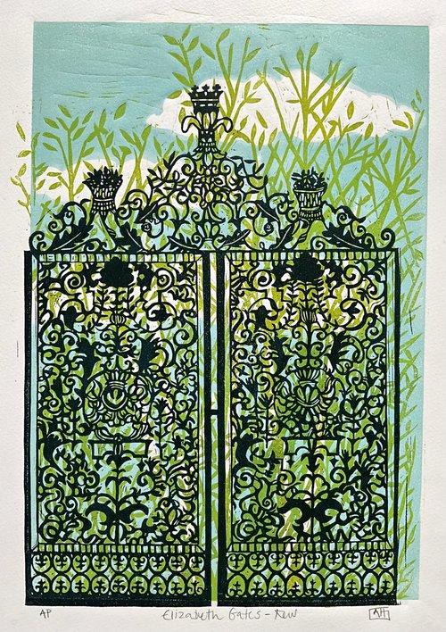 Elizabeth Gates - Kew Gardens by Alison  Headley