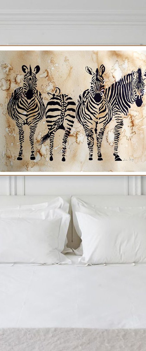 Giraffes / Safari by Anna Sidi-Yacoub