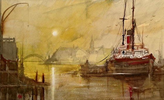 Tyneside Barge