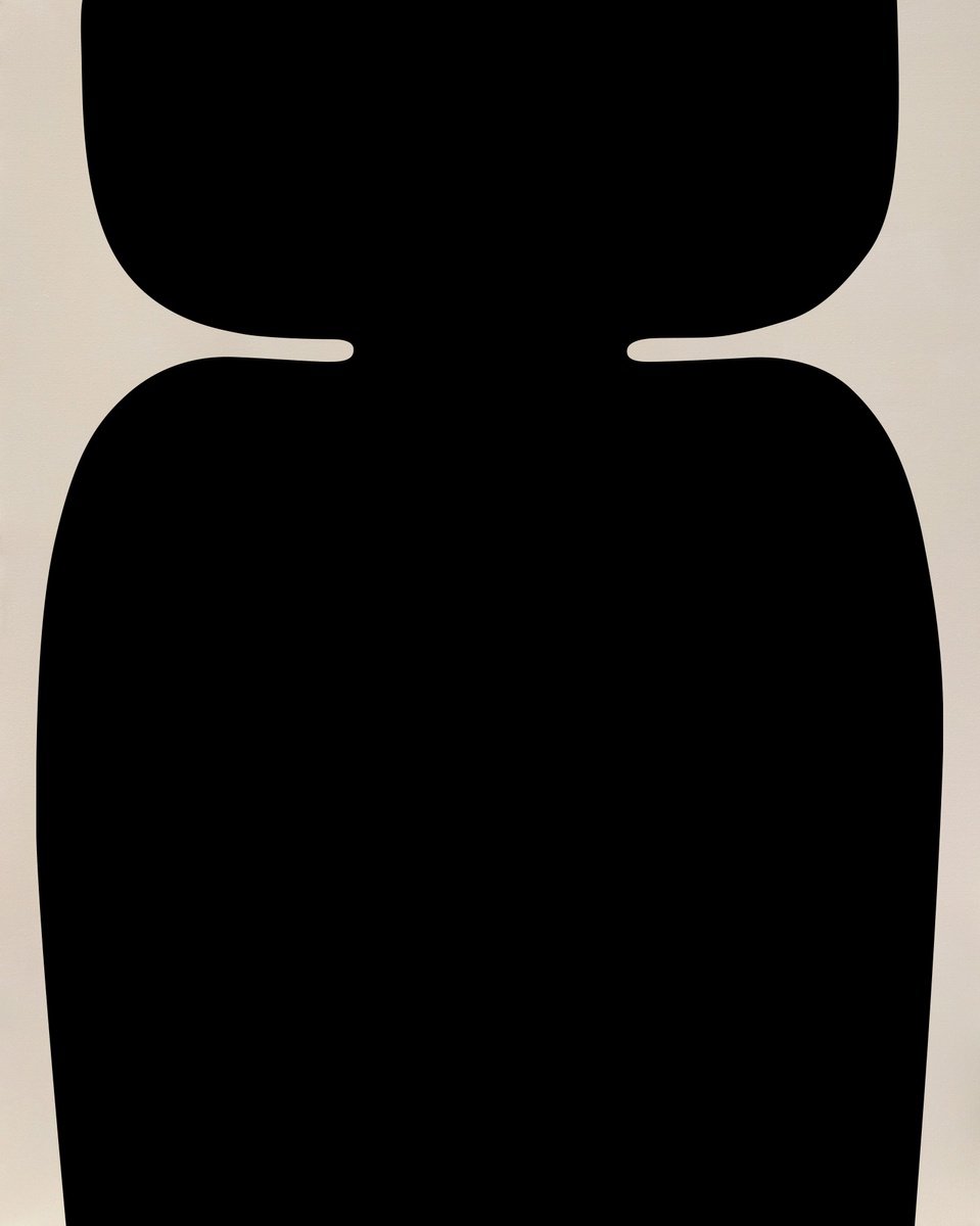 Geometric Abstract Acrylic Painting By Anna Pepe, 47 X 59, Forms 26, Original Artwork