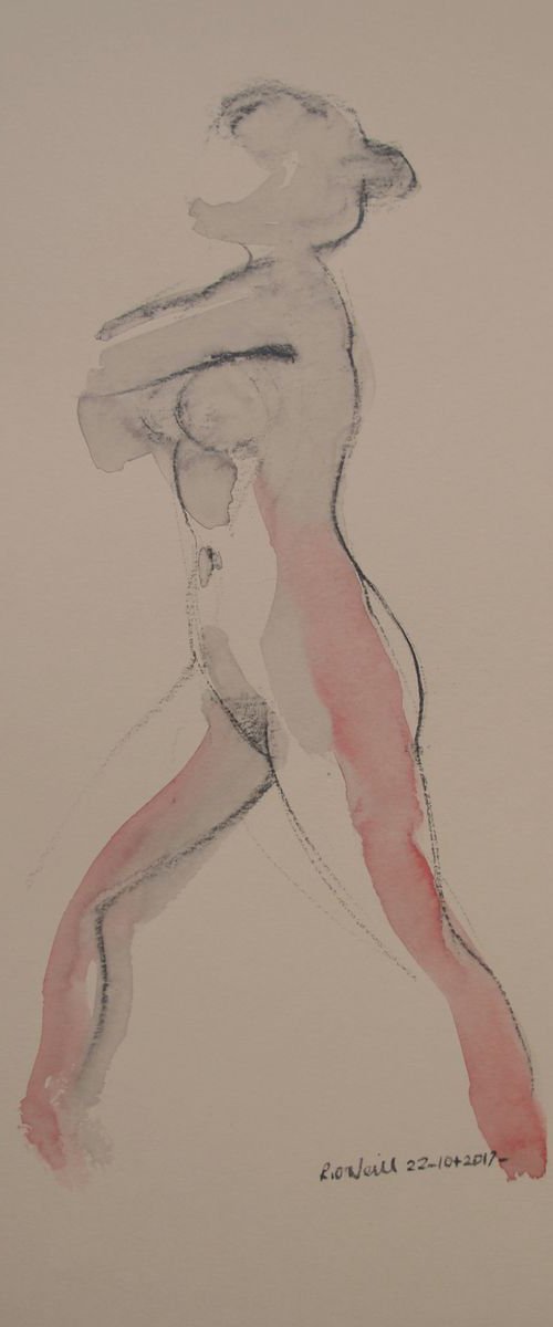 Standing female nude by Rory O’Neill