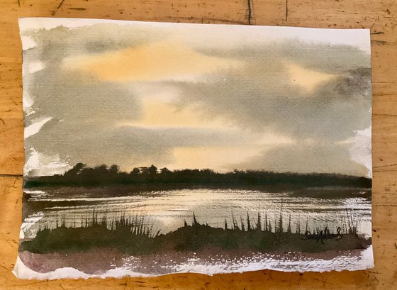 Wareham heath in Winter, Dorset