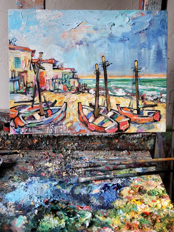 Boats. Sea. Spain.