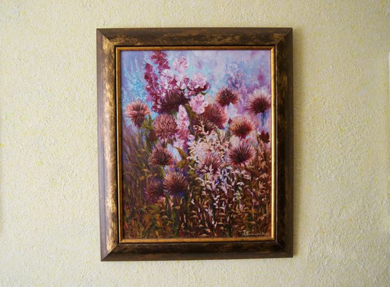 Floral painting - Symphony of flowers
