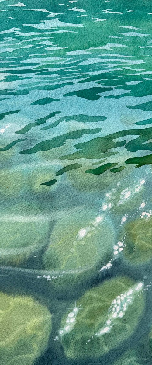 Sea depth by Oleksandra Padushyna