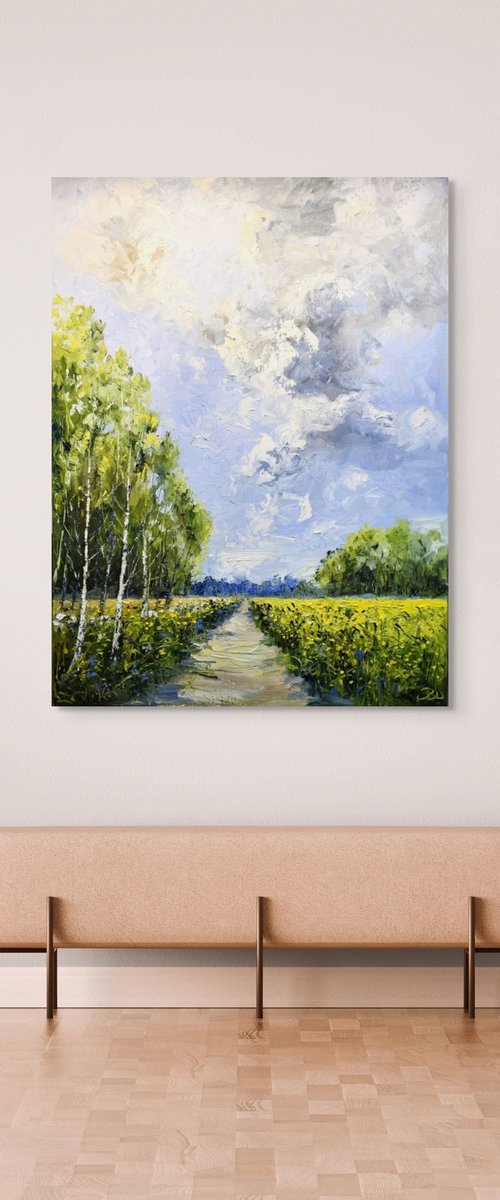Natures path by Sonja Brussen