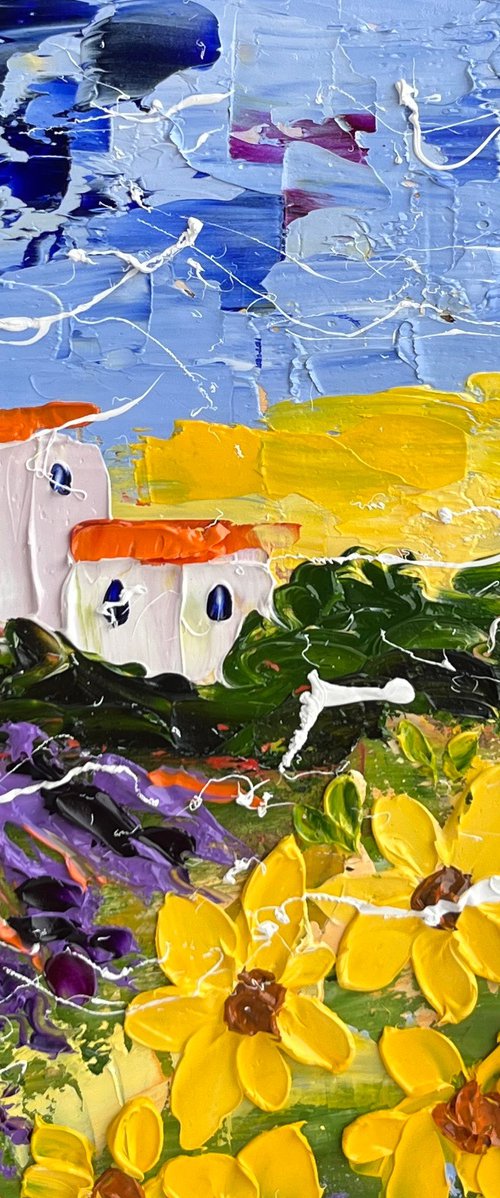 Provence Painting by Halyna Kirichenko