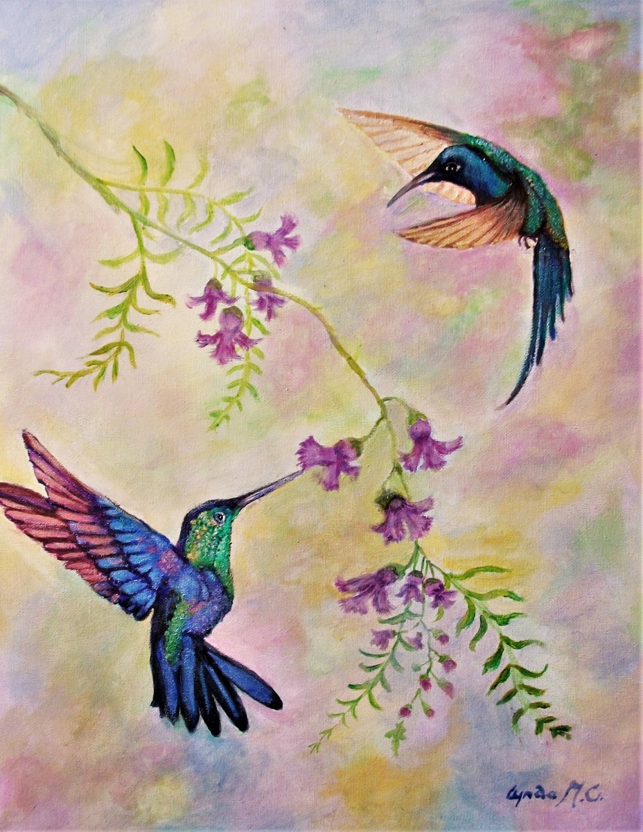 HUMIMiNGBIRDS by Lynda Cockshott