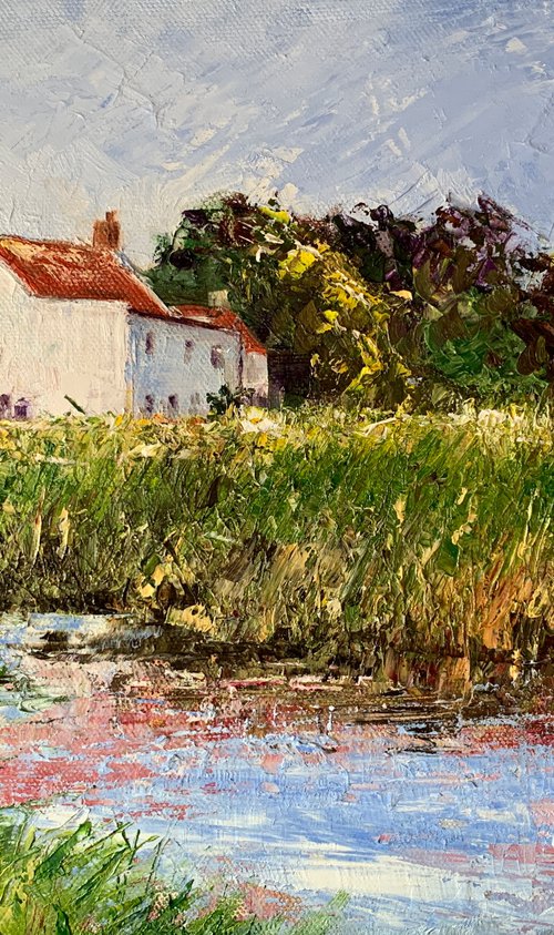 Island Cottage, Brancaster Staithe by Andrew Moodie