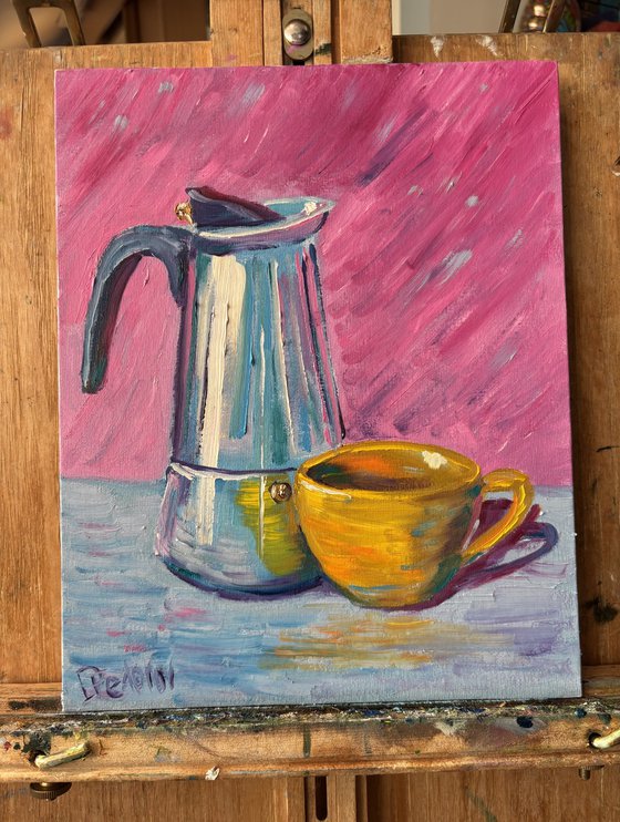 Morning Coffee Ritual with Moka Pot