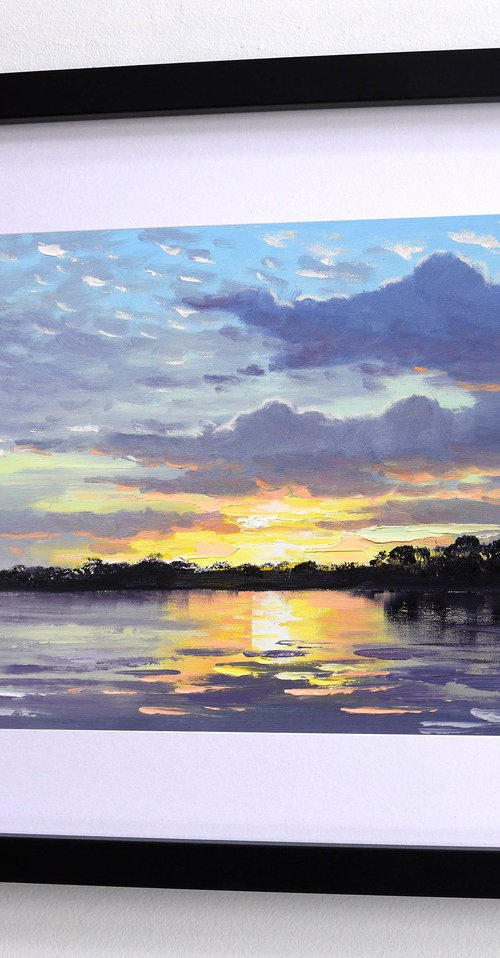 Ocean sunset by Graham Gercken