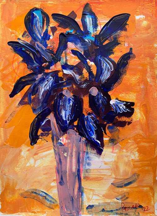 Iris abstract by Olga Pascari