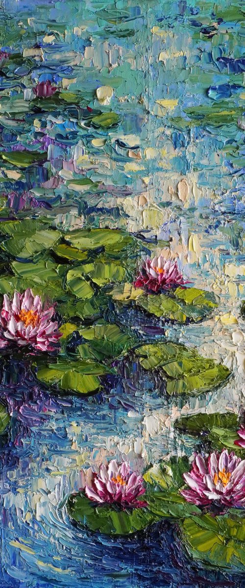 Water Lily Pond by Haykuhi Khachatryan