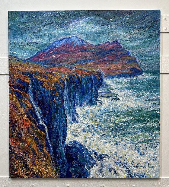 "Magic of the Elements" Faroe Islands - 39.3 inch x 35.4 inch