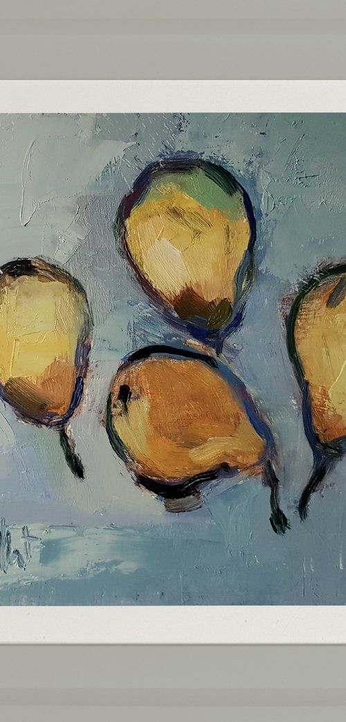 Four Pears by Andre Pallat