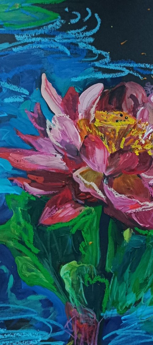 Pink pond by Tetiana Borys