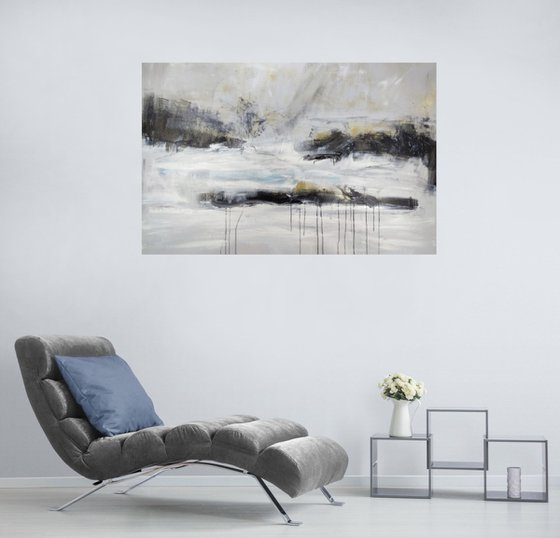 large paintings for living room/extra large painting/abstract Wall Art/original painting/painting on canvas 120x80-title-c725