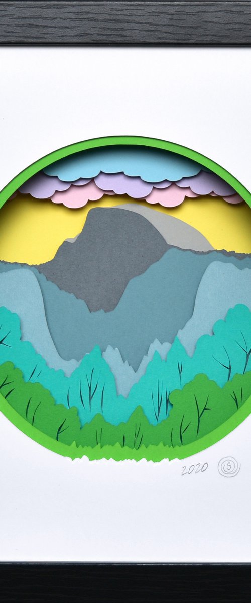 Half Dome by Olga Skorokhod
