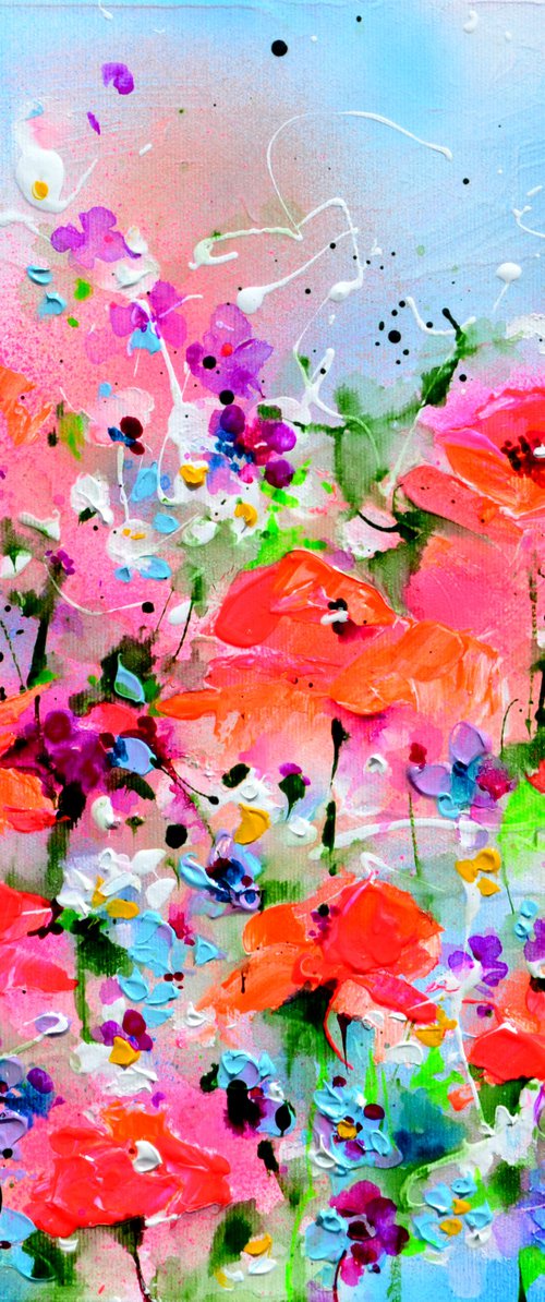 Red Poppies Field by Soos Roxana Gabriela