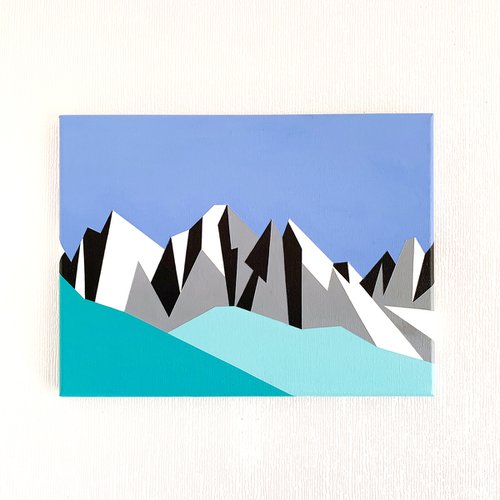 Dolomites II by Zoe  Hattersley