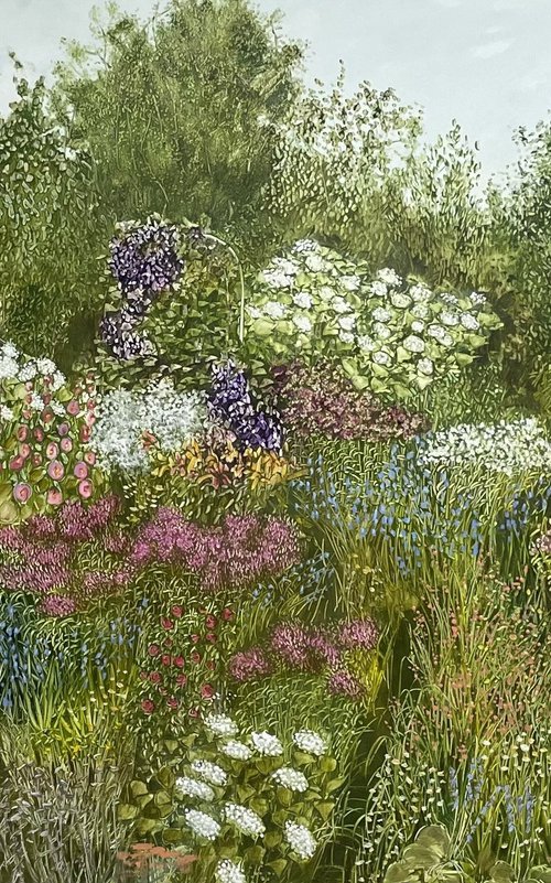 Flower Garden by Maija Nochevnaya