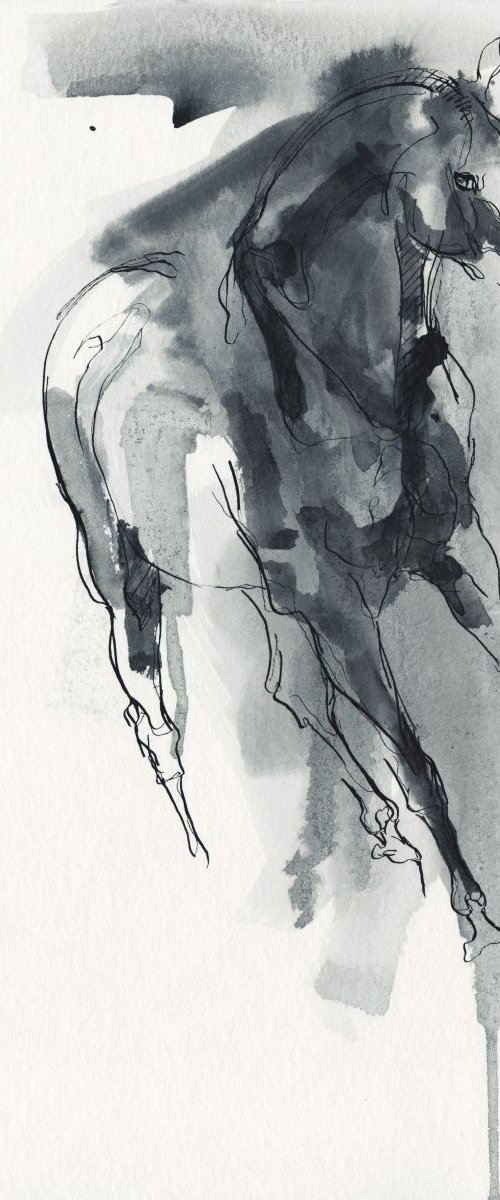 Equine Nude 104 by Benedicte Gele