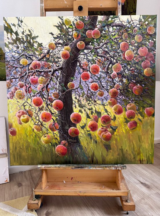 Apple Tree in Summer