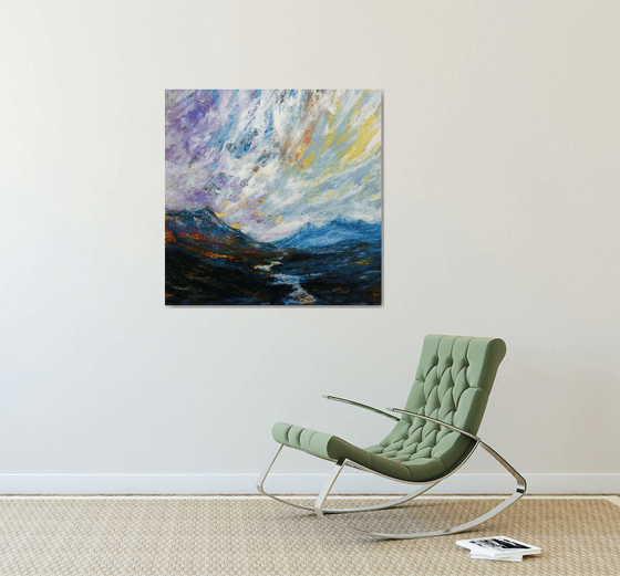 Scottish Autumn Highland Snow