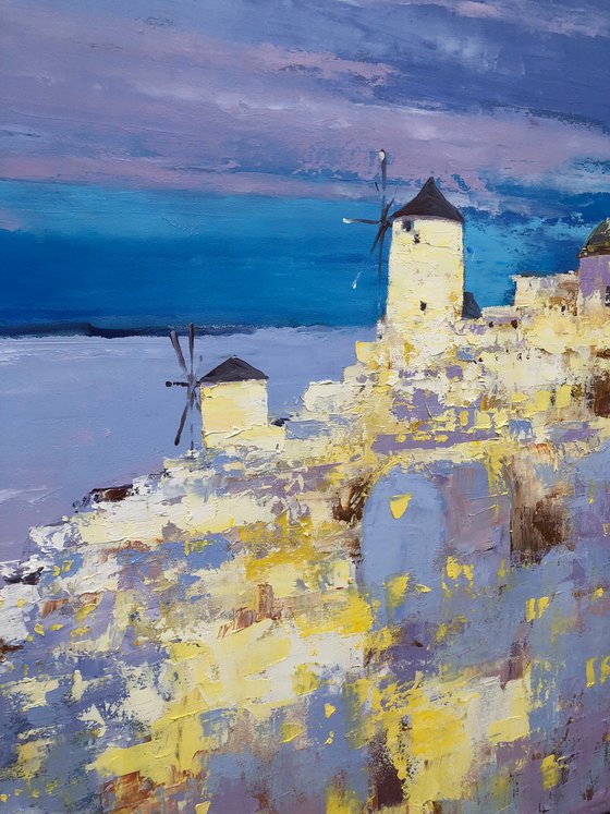 Santorini. Evening