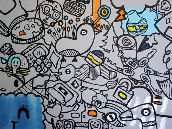 'Residency Wall' canvas 4