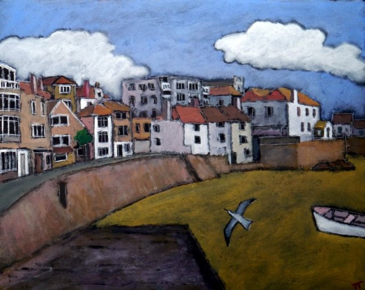 The Old Slipway, St Ives Harbour. by Tim Treagust