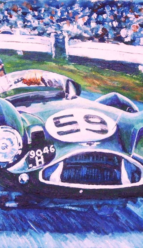 Stirling Moss - Goodwood by Max Aitken