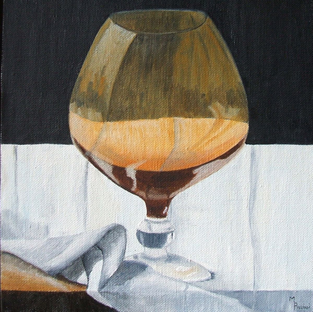 The Brandy Glass by Maddalena Pacini