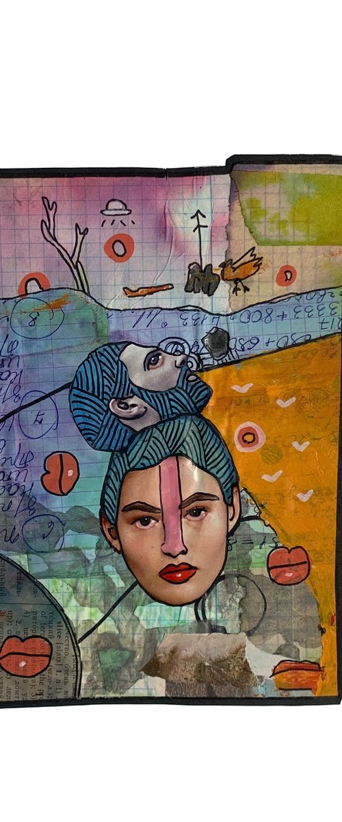 Fragments of a Smile #1 by Pavel Kuragin