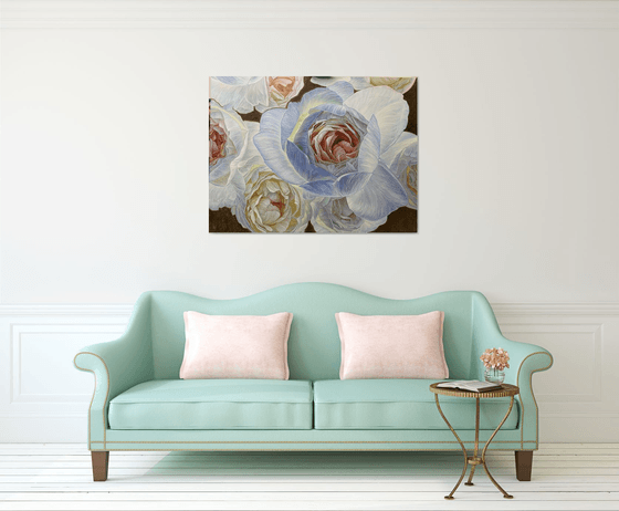Blue roses