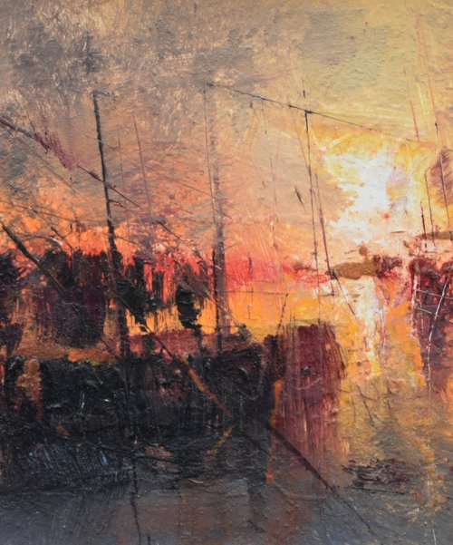" Harbor of destroyed dreams - Spiritual Awakening " by Ivan  Grozdanovski