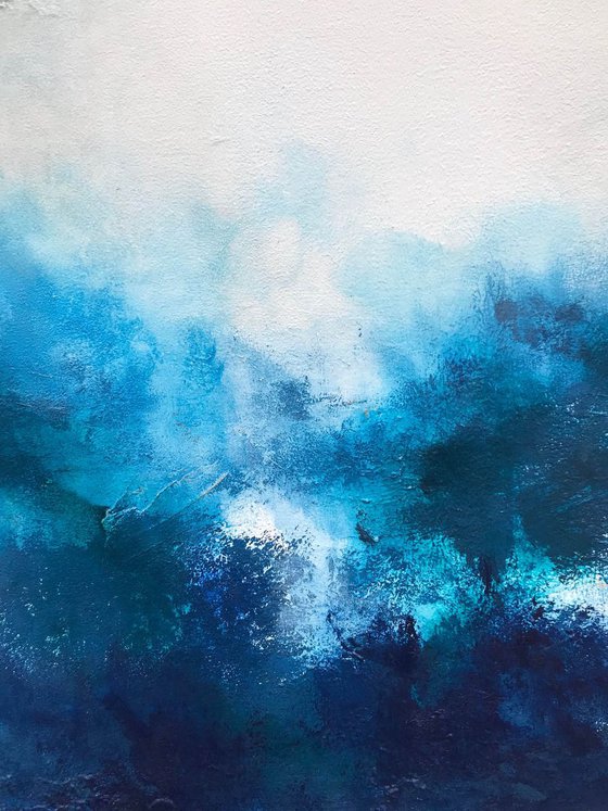 corrosion blues (150 x 60 cm )