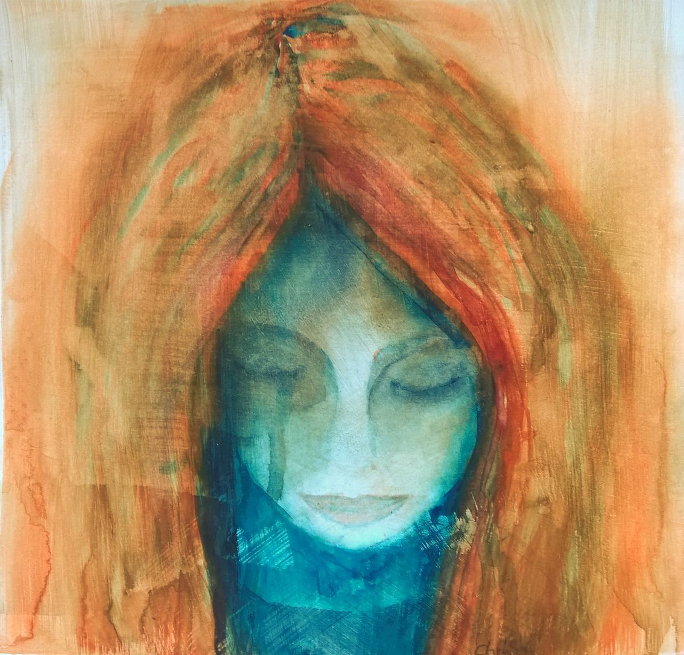Sad Painting By Chrisch Christa Schwarz Artfinder