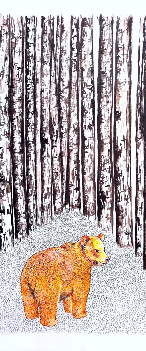 I Robbed The Woods III by Marian Gorin