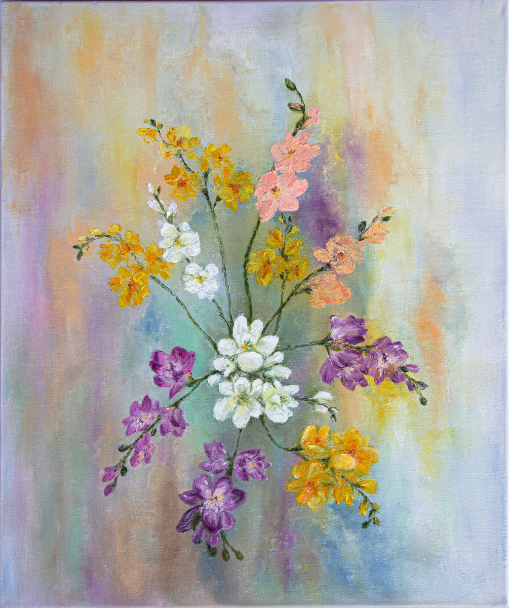 Rays of Freesia by Mila Moroko