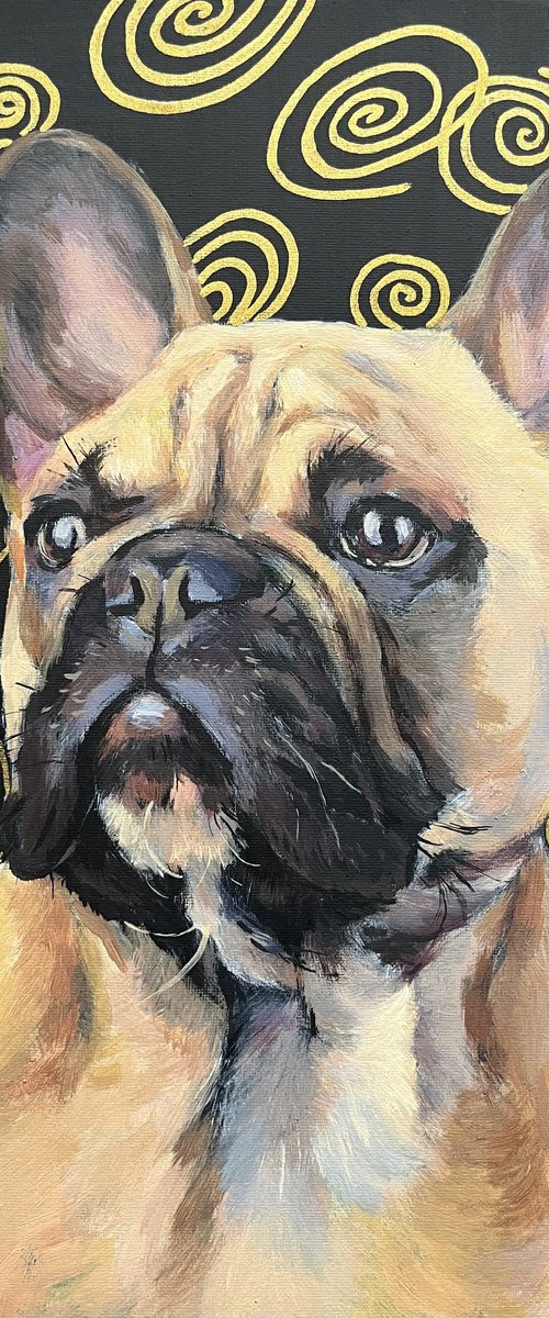 French Bulldog by Alona Vakhmistrova