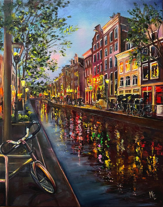 Amsterdam Evening Reflections