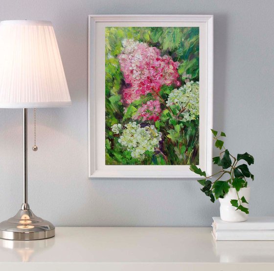 Hydrangea Painting