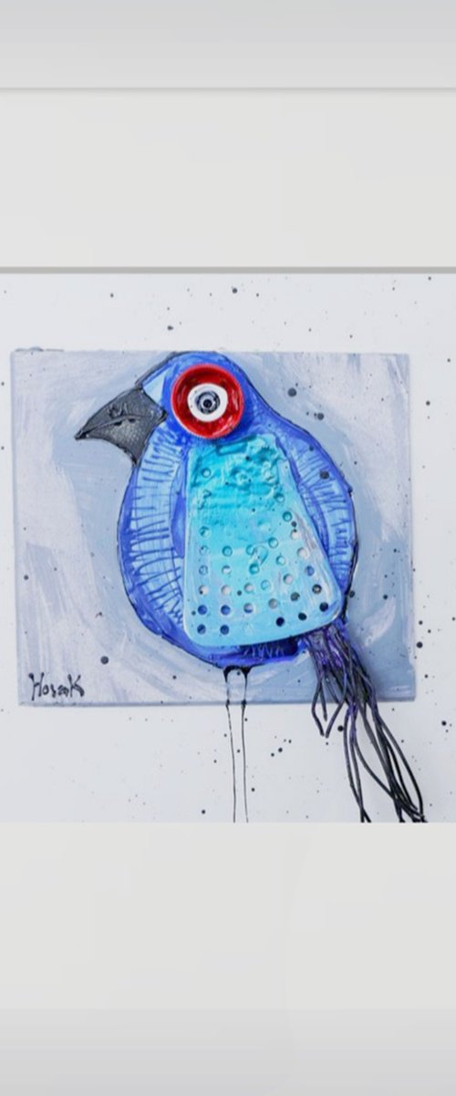 Blue bird by Ani Hovak