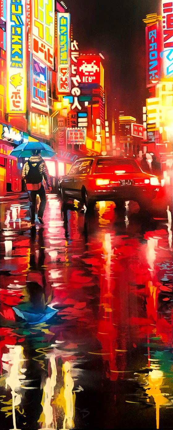 'Shinjuku' - Original painting